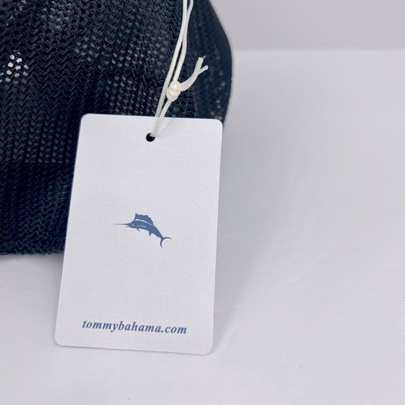 TOMMY BAHAMA CAP/HAT, MARLON FISH LOGO, BLACK COOL MESH,ADJUT STRAP, GREY COLOR - Picture 12 of 12